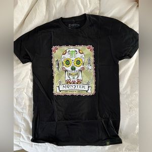 Monster Energy Sugar Skull tee.